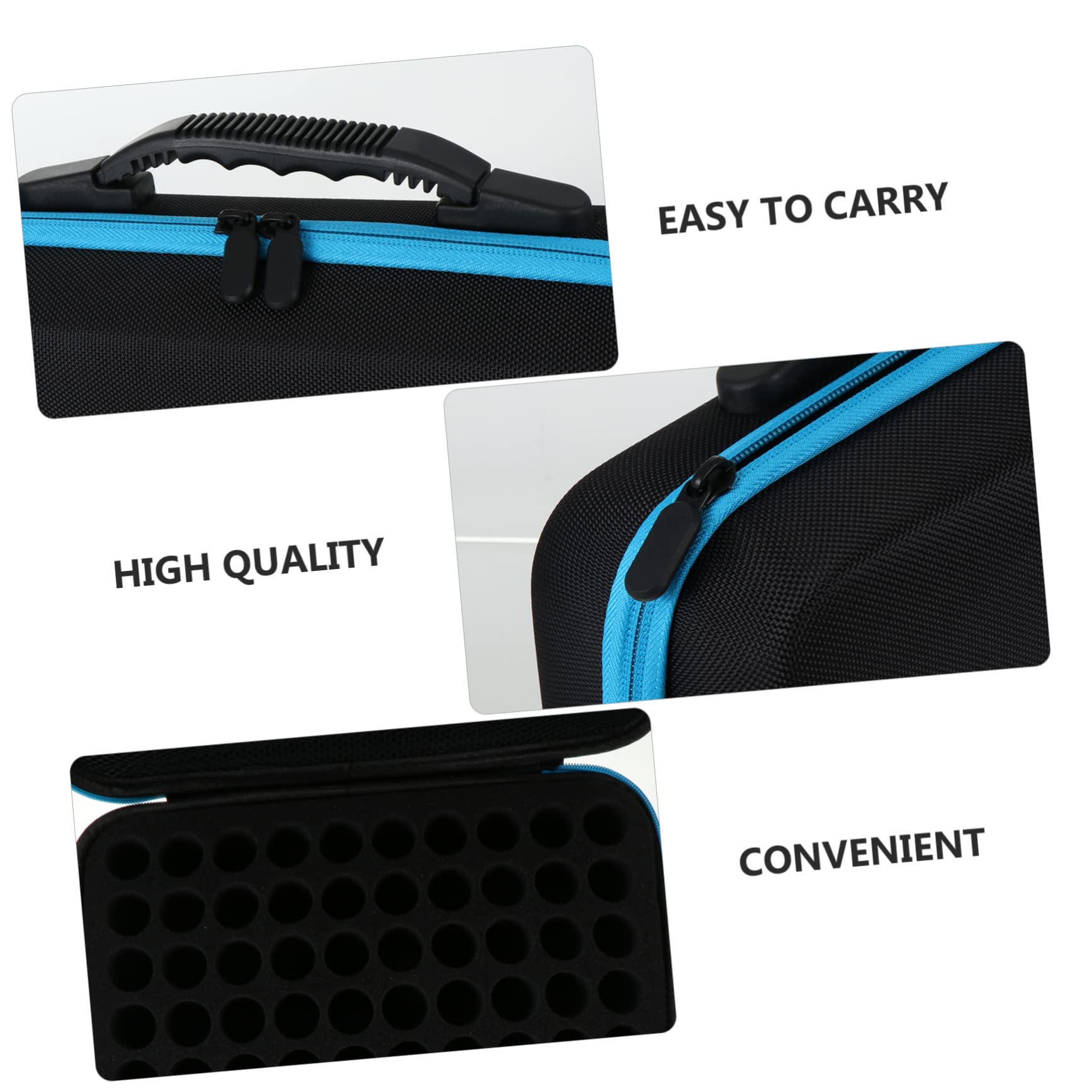 LIFKOME Bottle Essential Oil Case Holder Lightweight Carrying Bag for Essential Oils Organizer