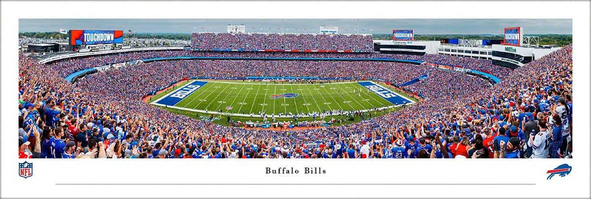 Buffalo Bills Football - Panoramic Posters and Wall Decor by Blakeway Panoramas