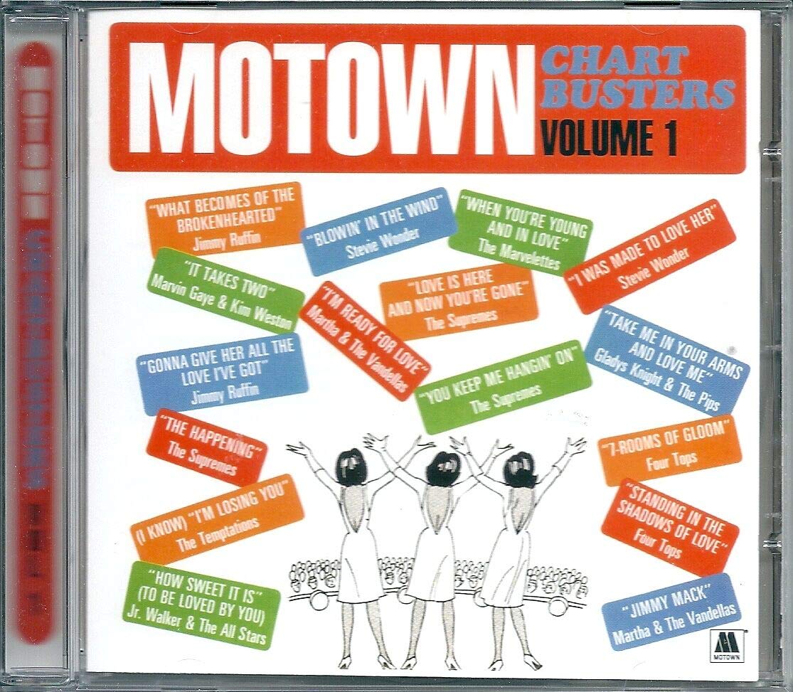 Motown Chartbusters 1 / Various [Audio CD] Various Artists; Van McCoy; Cornelius Grant; Bob Dylan; Brian Holland; Eddie Holland; Lamont Dozier; Barrett Strong; Stevie Wonder; Frank DeVol; James Dean; Norman Whitfield; Henry Cosby and Paul Riser