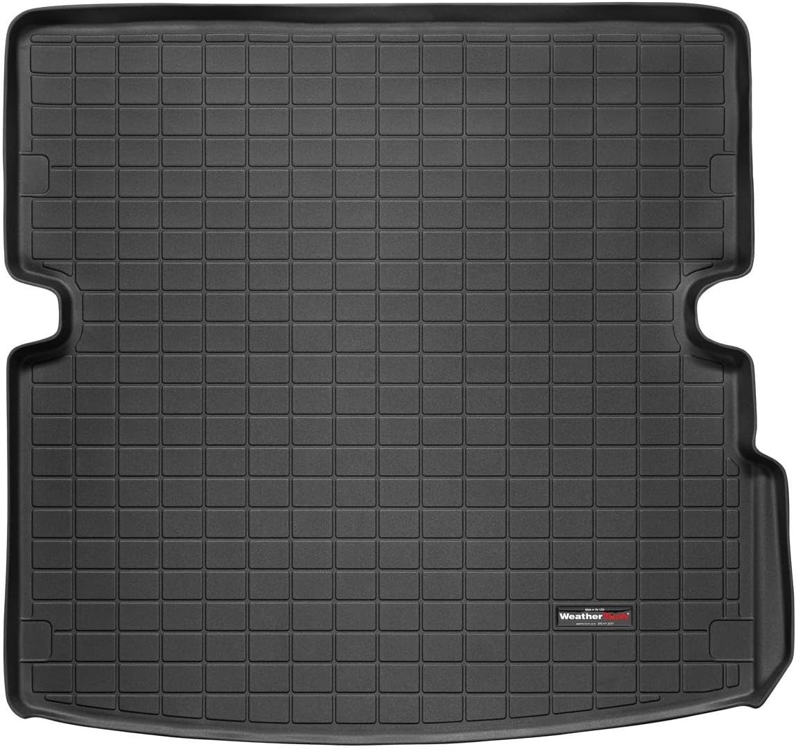 WeatherTech Cargo Liner Floor Mat Tailored Suitable for: Audi Q7 4L 5 Seats 2006-13|Black CargoLiner