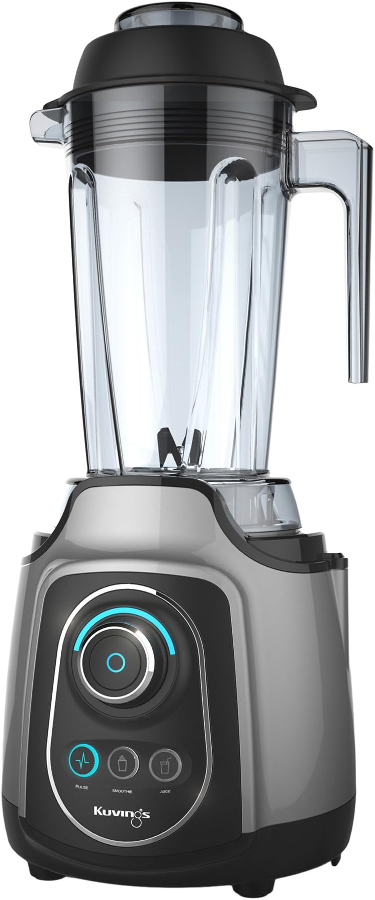 Kuvings Power Blender KPB351S - Perfect for Smoothies, Juices and More - Ultra Efficient - 1600W - 2,000-20,000 - BPA-Free Components - Easy to Clean - Silver
