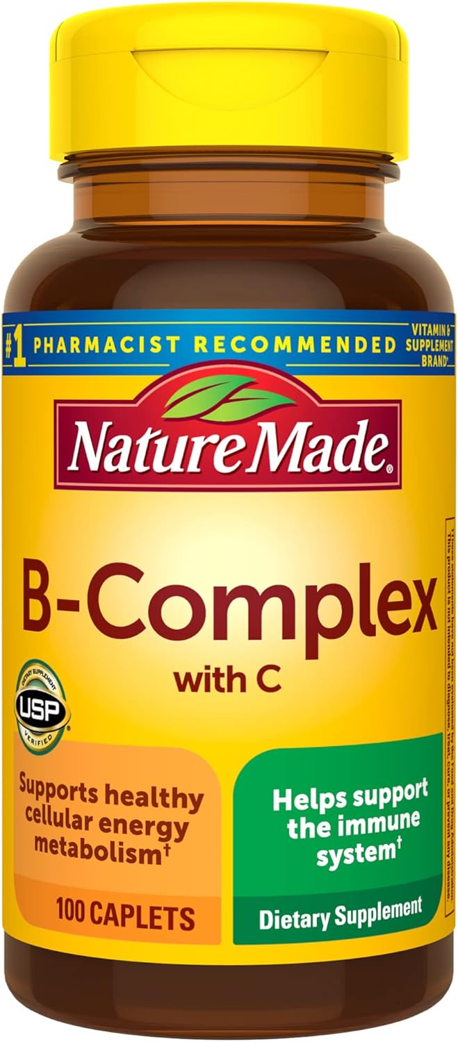 Nature Made B Complex With Vitamin C, Dietary Supplement