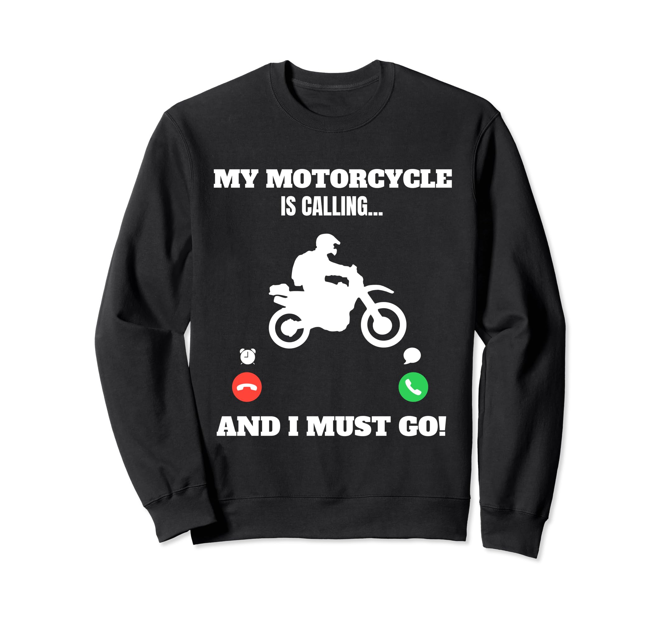 Felpa Con Cappuccio Motocross Dirt Bike Rider - Regalo Per Appassionati Di Enduro E Moto