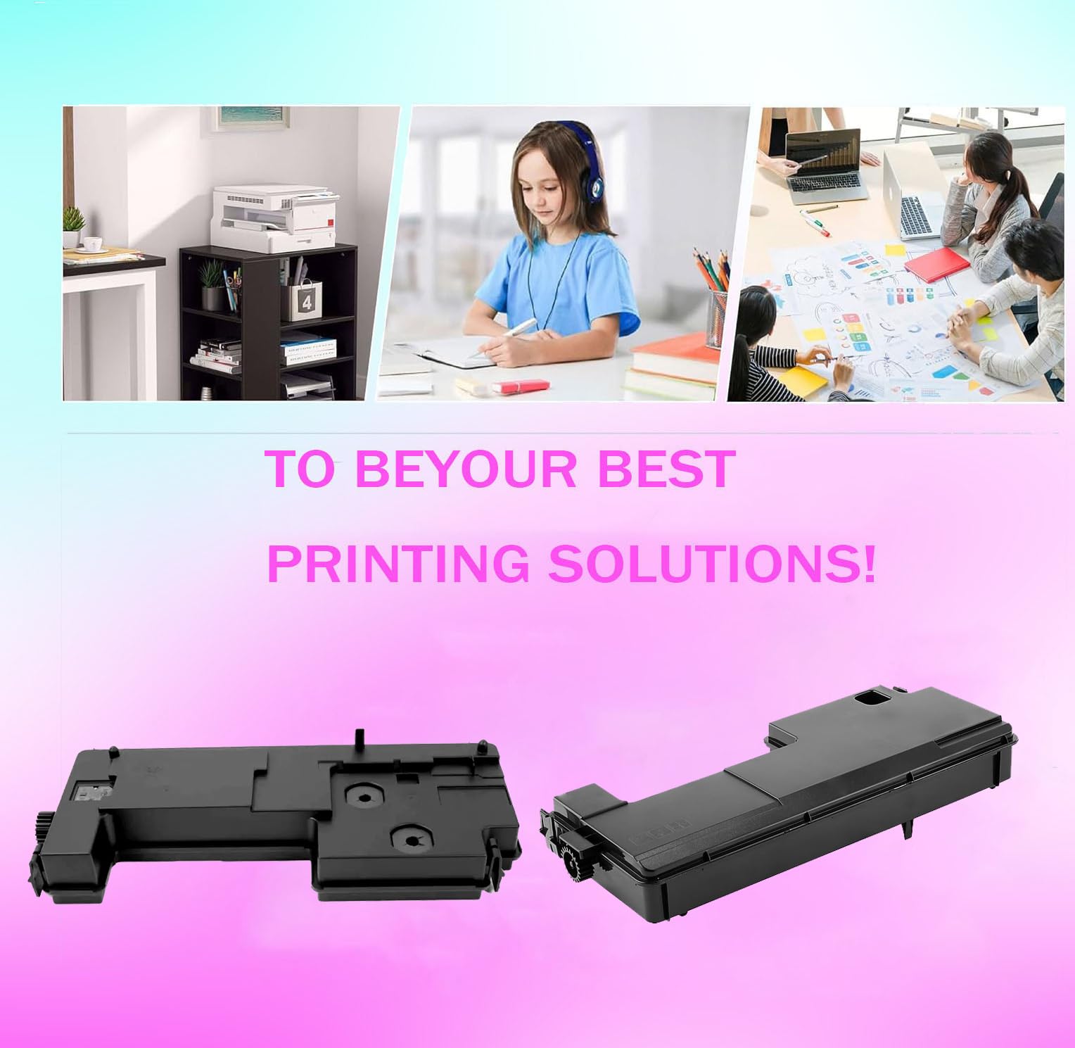 Cartucho De Tóner Residual 6SB84A, Compatible Con Las Impresoras Multifunción HP E731, E73130dn, E73135dn Y E73140dn; Cartucho De Tóner Residual 6SB84A E73130z