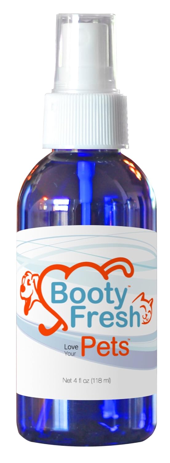 Booty Fresh Pets Cat and Dog"Back Side" Odor Lifting Neutralizing Spray Extra