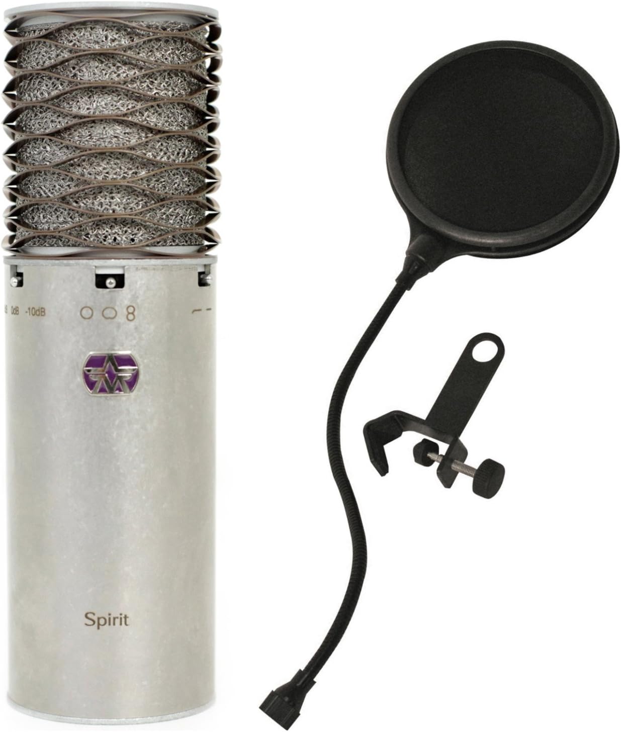Aston Microphones Spirit Large Diaphragm Multi-Pattern Condenser Microphone w/P