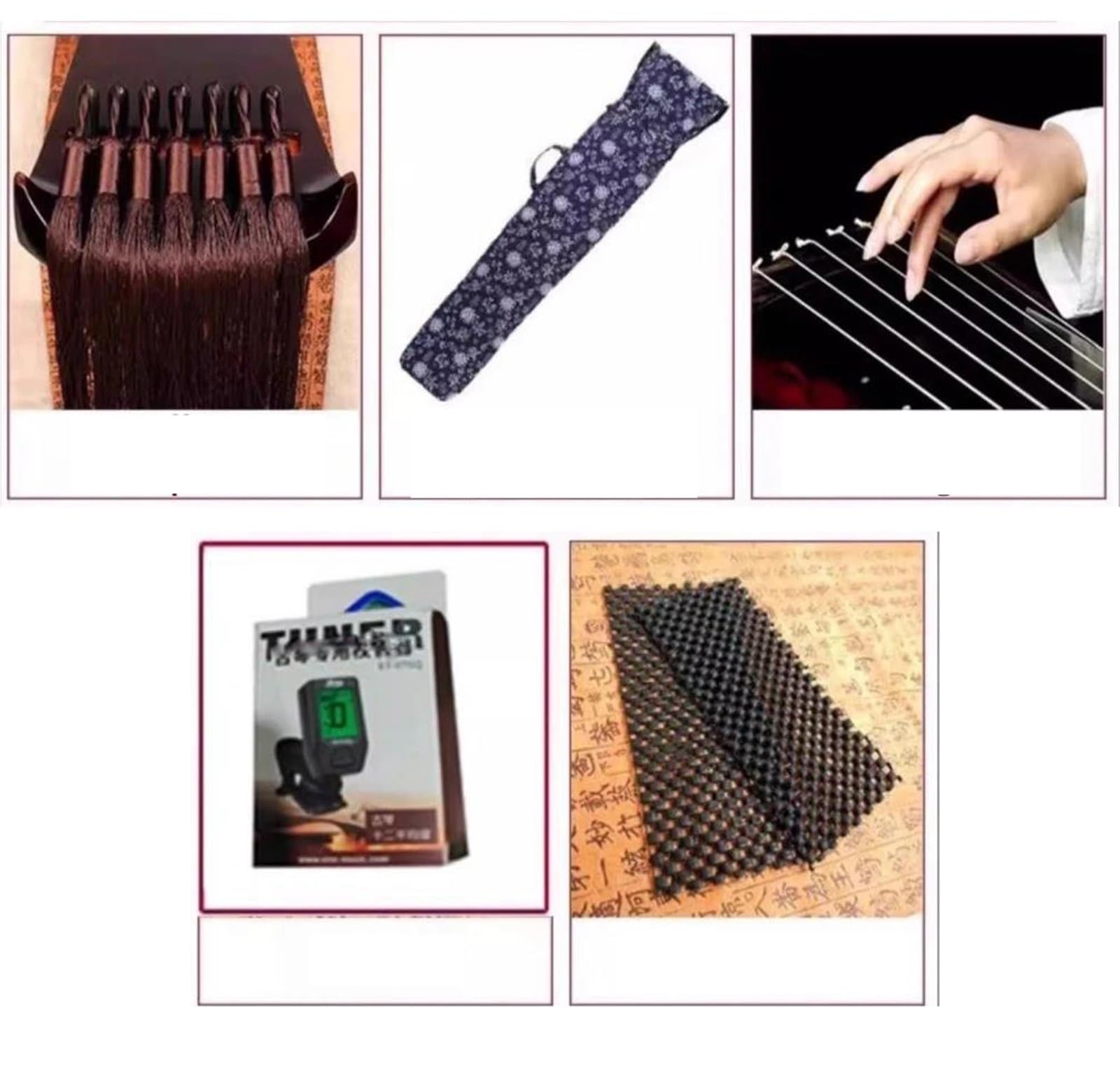 Profesjonalny Instrument Do Ćwiczeń Dla Początkujących Guqin Dorosłych (styl Siedmiostrunowy W Stylu Chaotycznym) Guqin (chińska Cytra)(Brown)