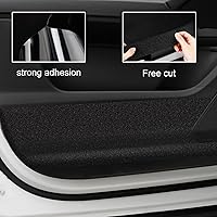 Vista 4 de Ajxn Protector antideslizante de entrada de puerta de automóvil, 16.4 pies protector adhesivo DIY para umbral de puerta de automóvil, cubierta