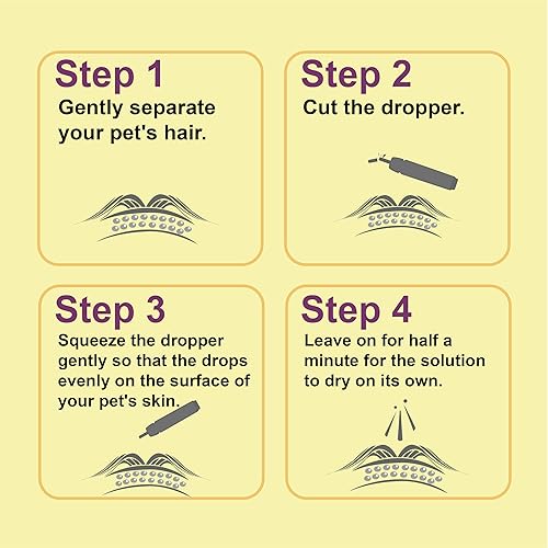 Miniatura 7 de Prevención de pulgas y garrapatas para gatos, tratamiento de pulgas y garrapatas para gatos gatitos, control de pulgas y garrapatas, más de 1.5