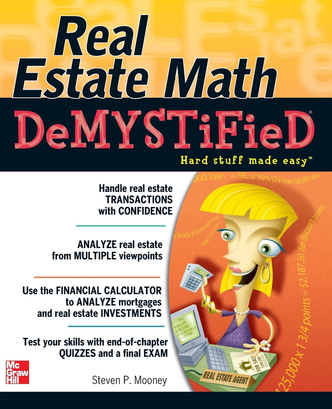 Real Estate Math Demystified [Paperback] Mooney, Steven P.