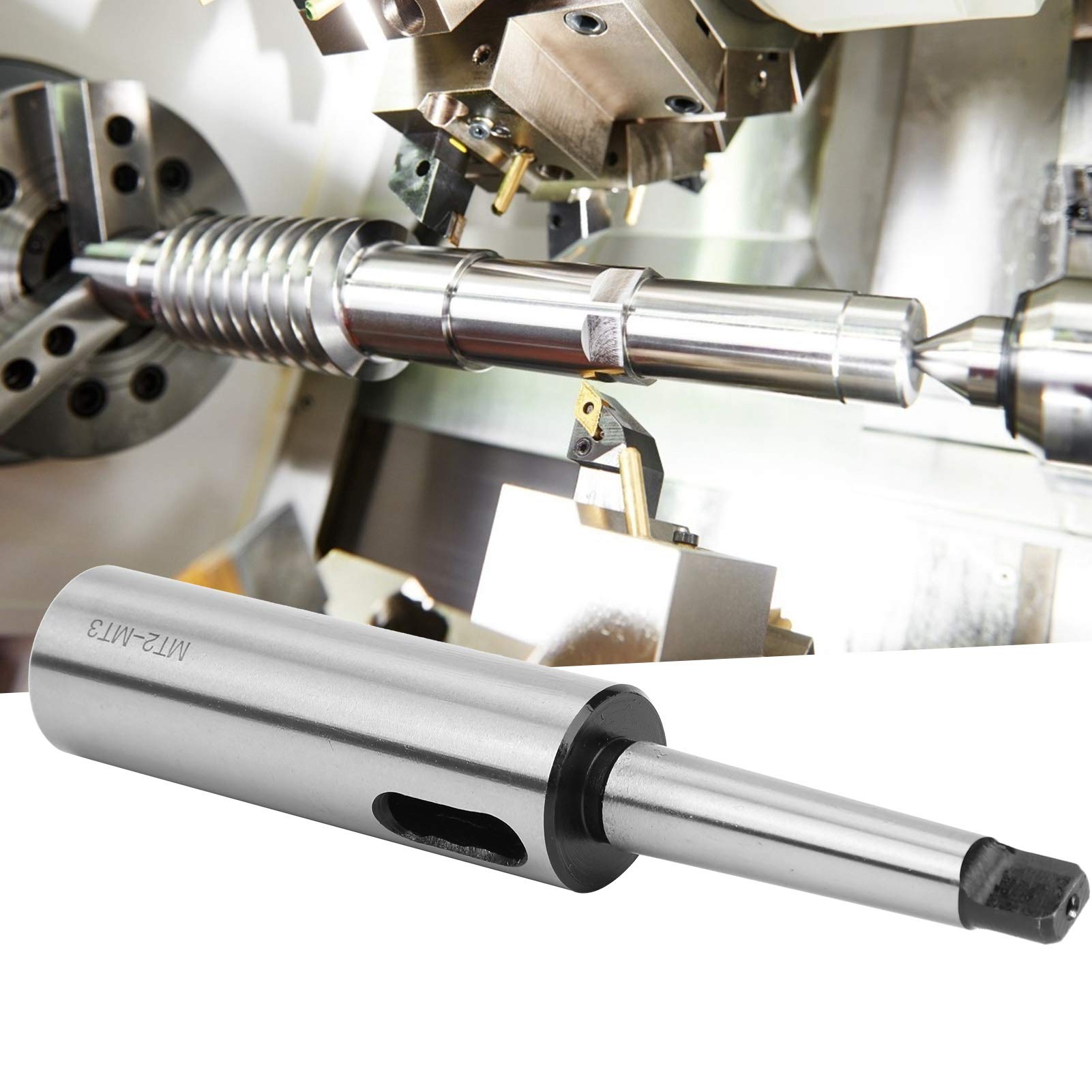 Adaptateur Conique Réducteur de Manchon de Forage pour le Fraisage de Tour, MT2 à MT3, Meulage Complet raffiné, Acier Rapide