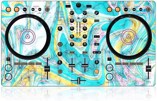 Protective Cover Skin for Pioneer DDJ-FLX4 Film Sticker Blue Printing