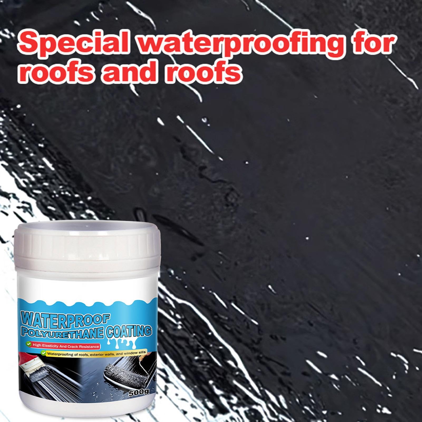 Waterproof Insulating Sealant - Bathroom Waterproof Glue | Versatile Liquid Waterproof Sealant | Repairing Leak Waterproof Adhesive | Bathroom Tile windowws Sealant Agent for Roof and Exterior Wall