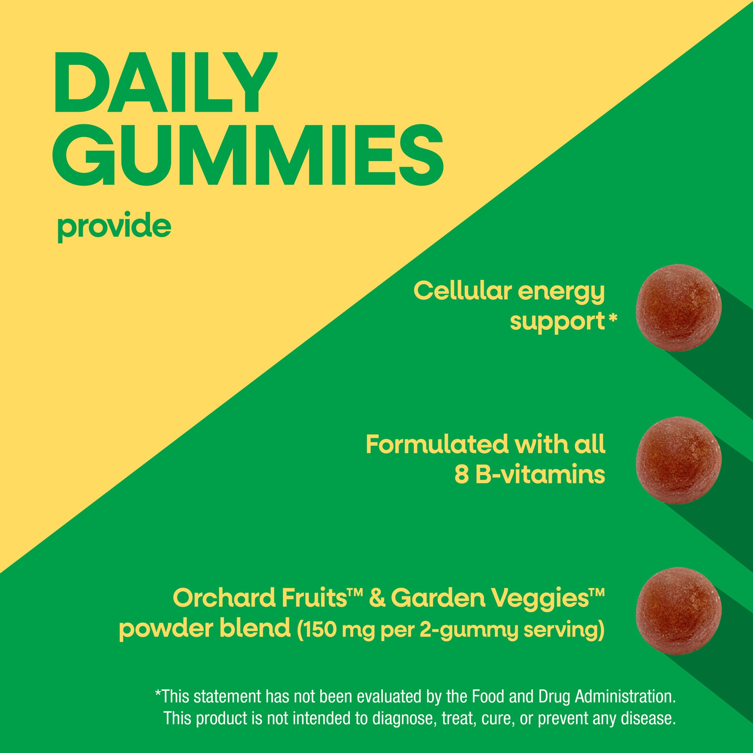 Nature's Way Alive! B-Complex Gummies, Cellular Energy Support *, 60 ct — Amazon image 3