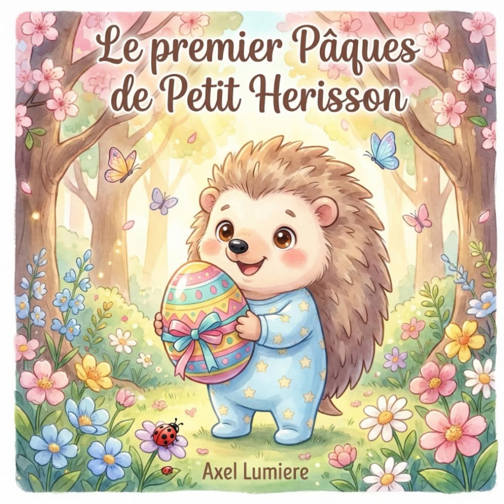 Le premier Pâques de Petit Hérisson: Une chasse aux œufs de Pâques dans la forêt — Livre enfant dès 2 ans (Les aventures de Petit Hérisson)
