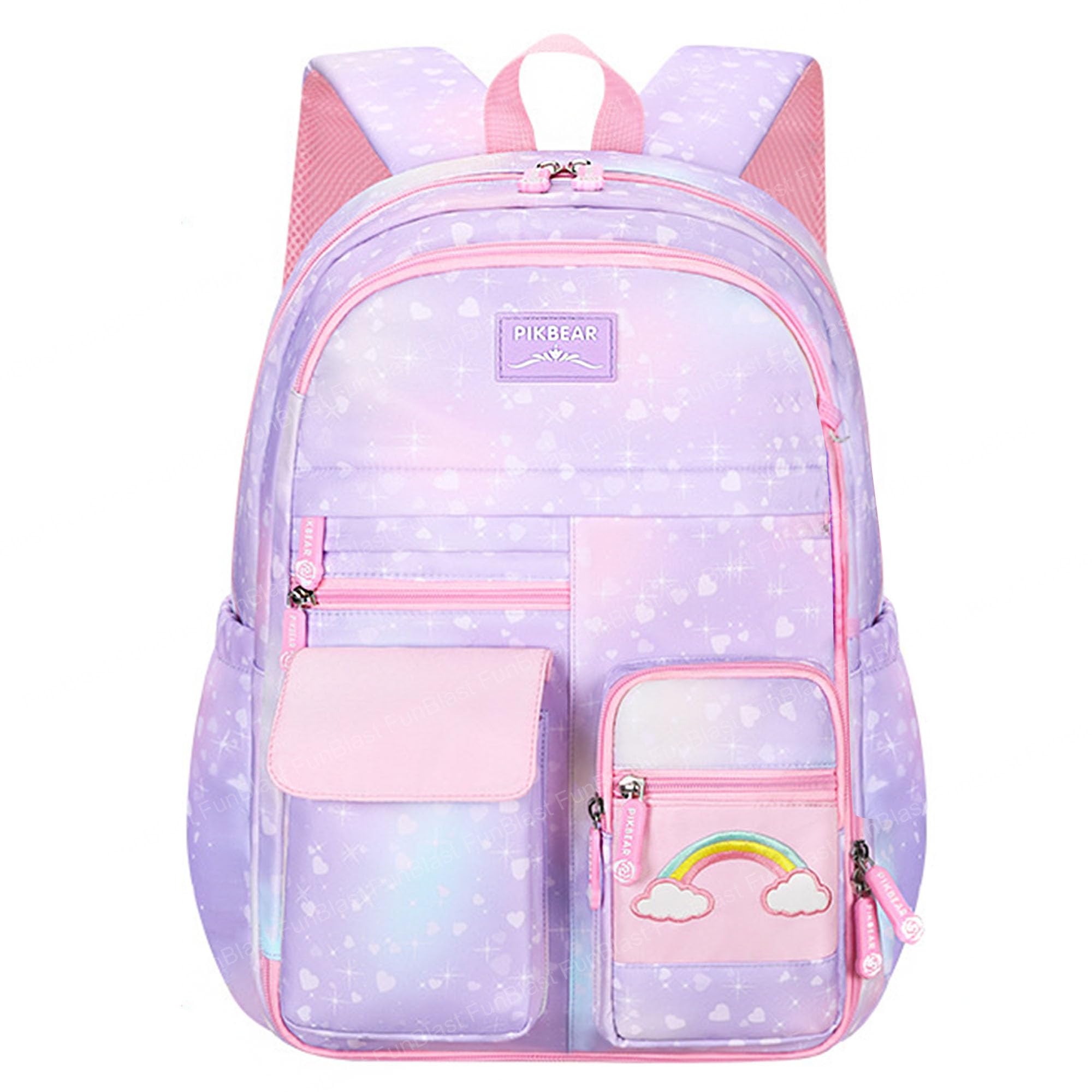 Unicorn Backpack for Children - Orthopedic School Bag for Students, Lightweight Large Capacity for Boys Girls Kids, Travel and Picnic (39 X 31 X 20 CM)-image-36