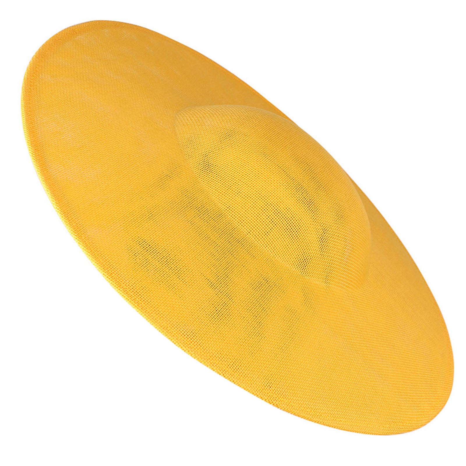 XuQiZZpp Fascinator Hat Base 40cm Diameter For Crafting Event And Special Occasions