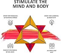 Vista 5 de Shashibo Bundle Battle Shapes Magnetizing Puzzle Juego e Illiusión Óptica