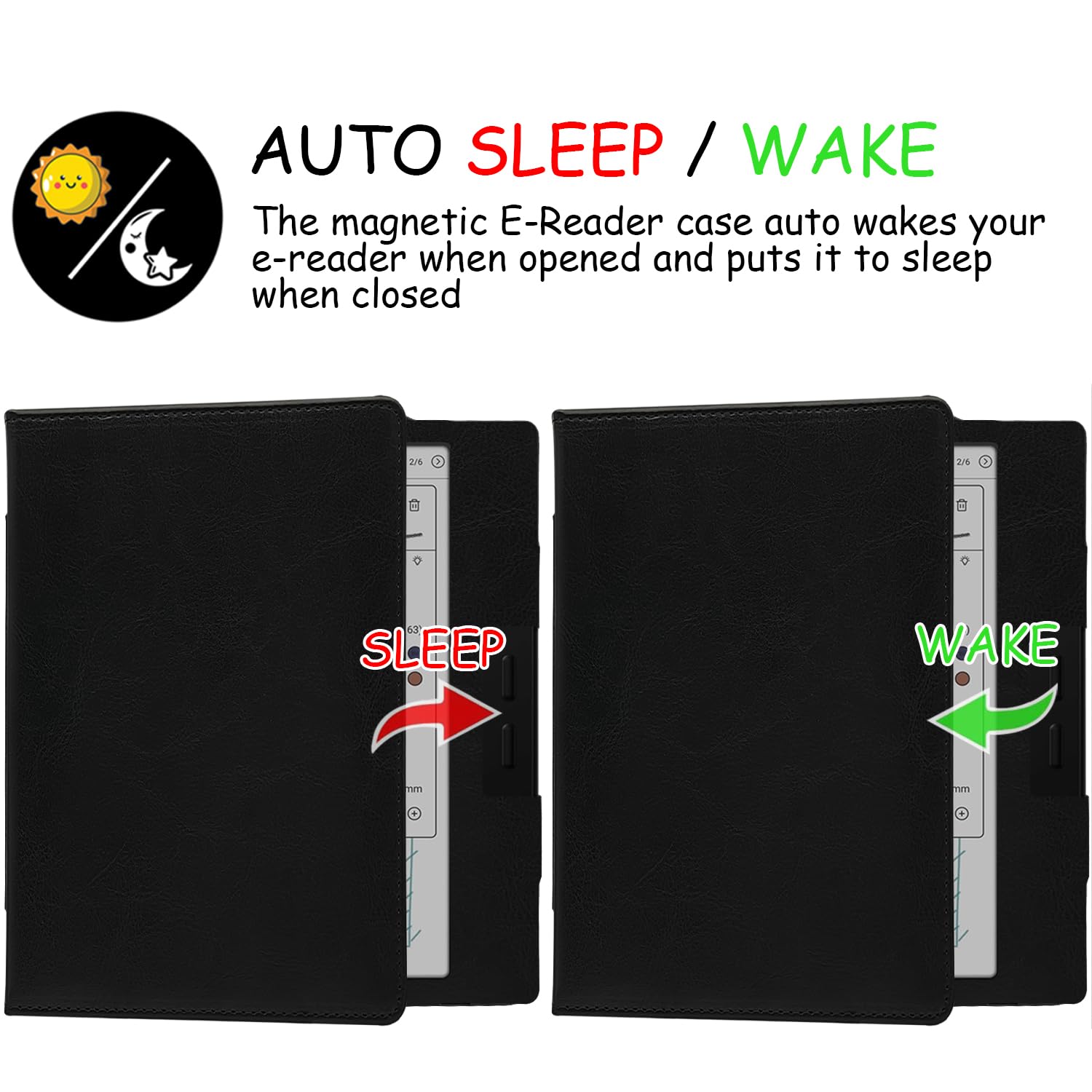 Amazon.co.jp: GOVTVA ダブルスタンドケース 7インチ Onyx Boox Go 7