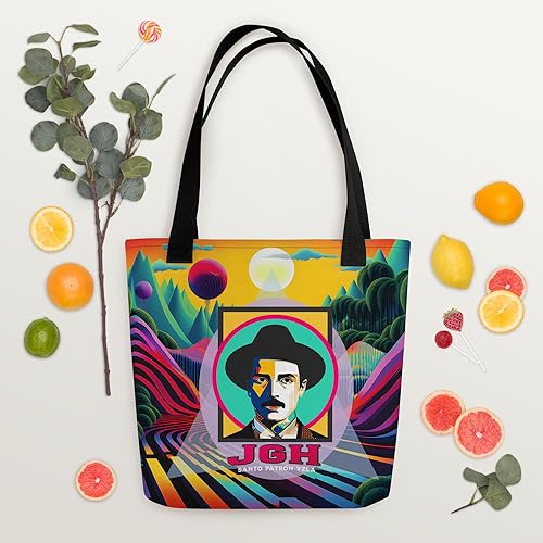 Miniatura 9 de Venezuela Bolso Tote Bag Reutilizable Bolsa de Compras con Diseño Doctor José Gregorio Hernández, Blanco
