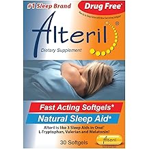 Alteril Natural Sleep Aid Fast Acting Softgels 30ct