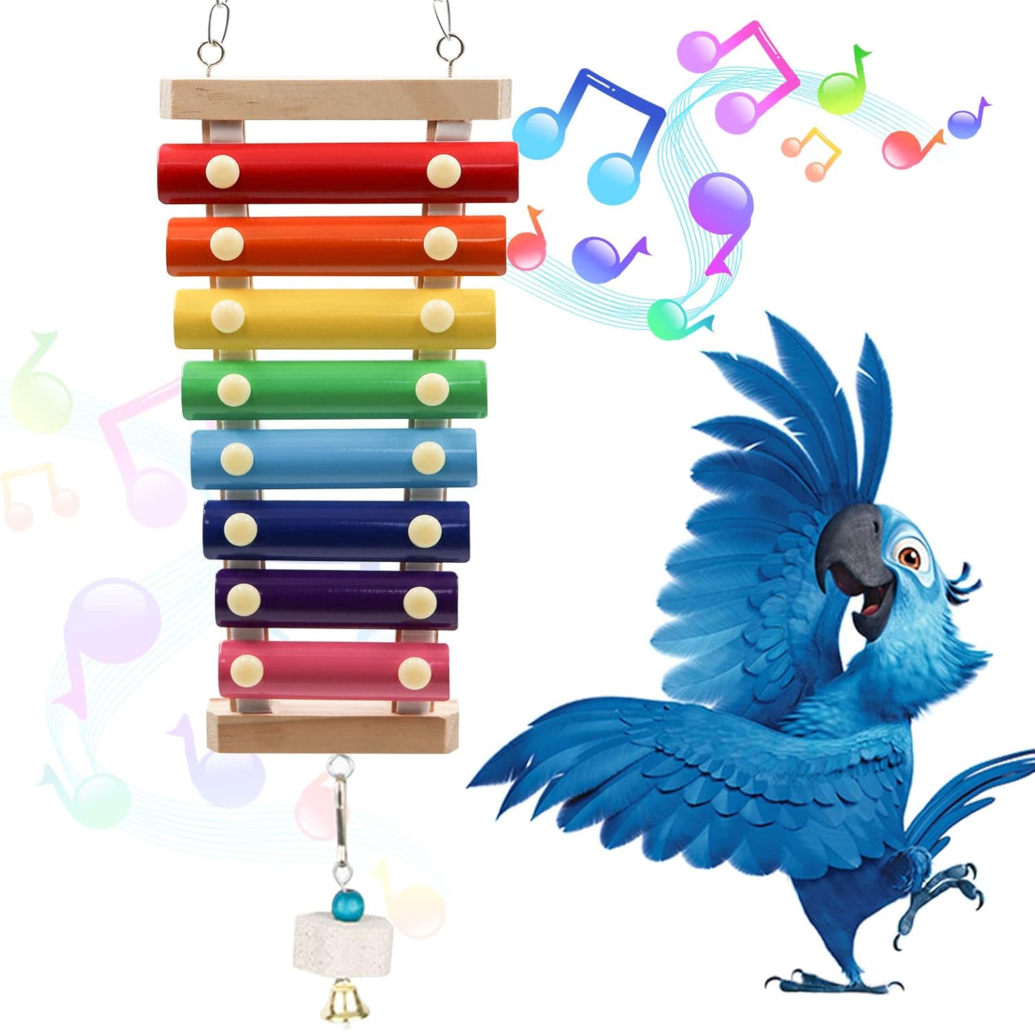 Shyuinse Bird and Chicken Xylophone Toy,Xylophone Toy with