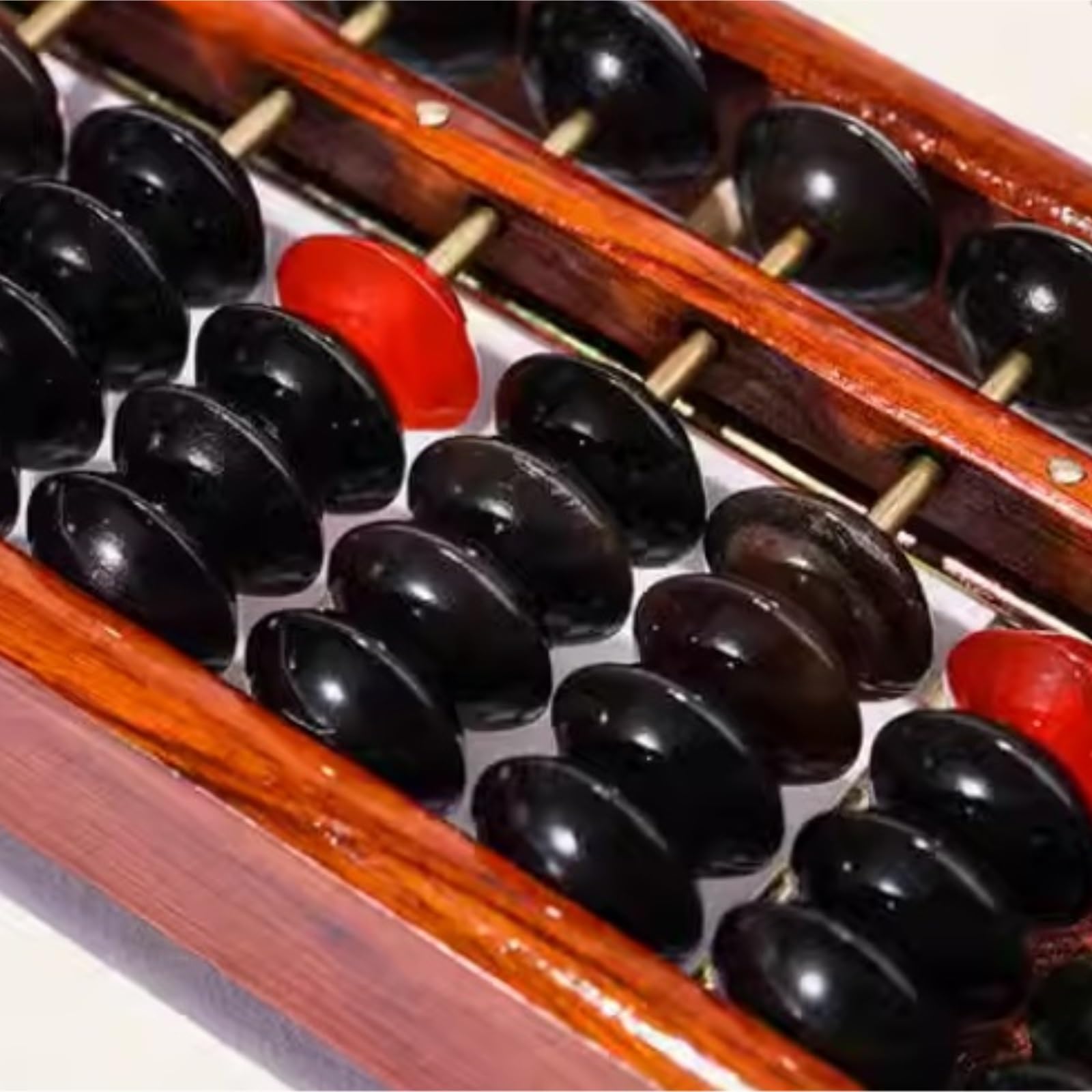 Abakus Vintage Holz Abacus 17 Digit Chinesischen Rechner Zählen Werkzeug for Pädagogisches Schule Büro Rechenrahmen