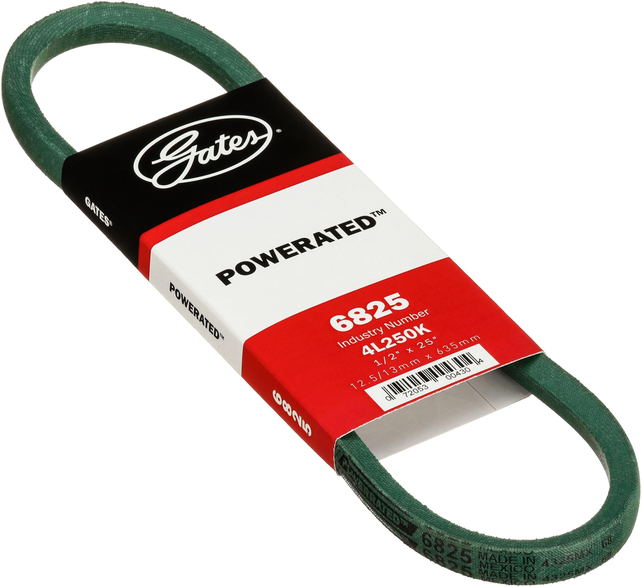 Amazon.com: Gates 6825 Powe Rated Fhp Medium Horse Power V Belt