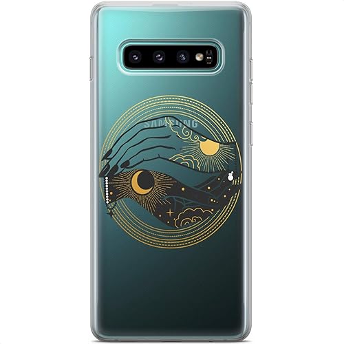 Miniatura 56 de Mertak Funda compatible con Samsung Galaxy S25 Ultra S24 S23 FE 5G S22 Plus S21 S20 S10+ Acuarela Flexible Ligero Muertes Cabeza Polilla Protectora