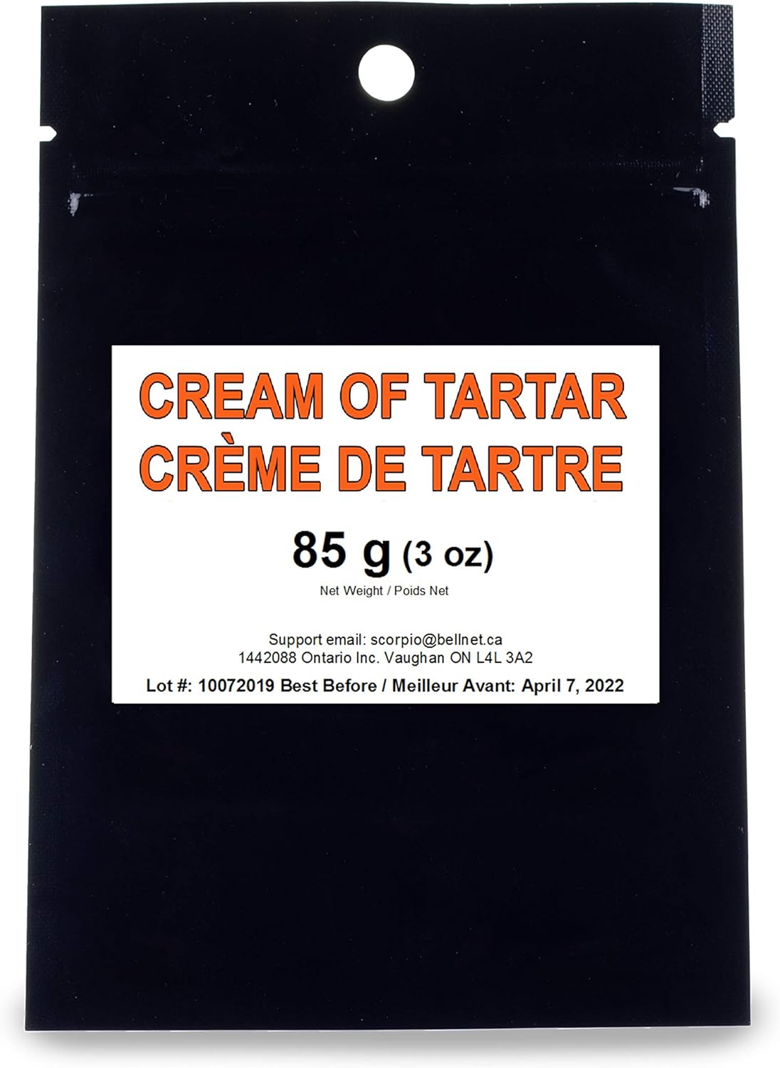 Crème De Tartre 85 G Amazon Ca Épicerie Et Cuisine Gastronomique