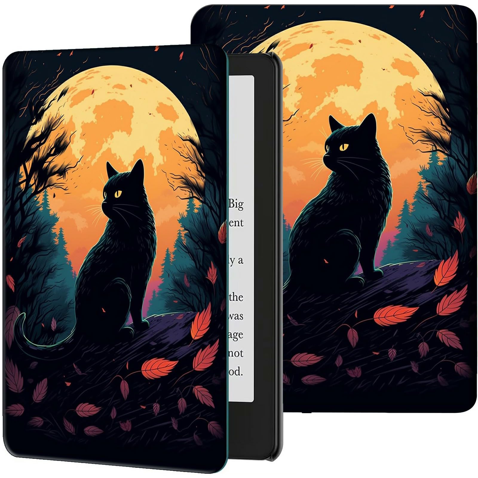 Custodia per Kindle Paperwhite di 11a generazione 2021 da 6,8 pollici e Kindle Paperwhite Signature Edition Slim Lightweight PU Leather regolabile Smart Cover con funzione di accensione/spegnimento