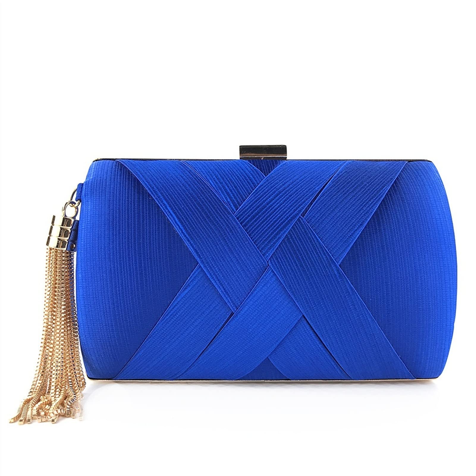 FENGQQKJ Borsa a mano con glitter da donna, in argento, con pochette, elegante borsa da sposa, per matrimoni, banchetti e feste