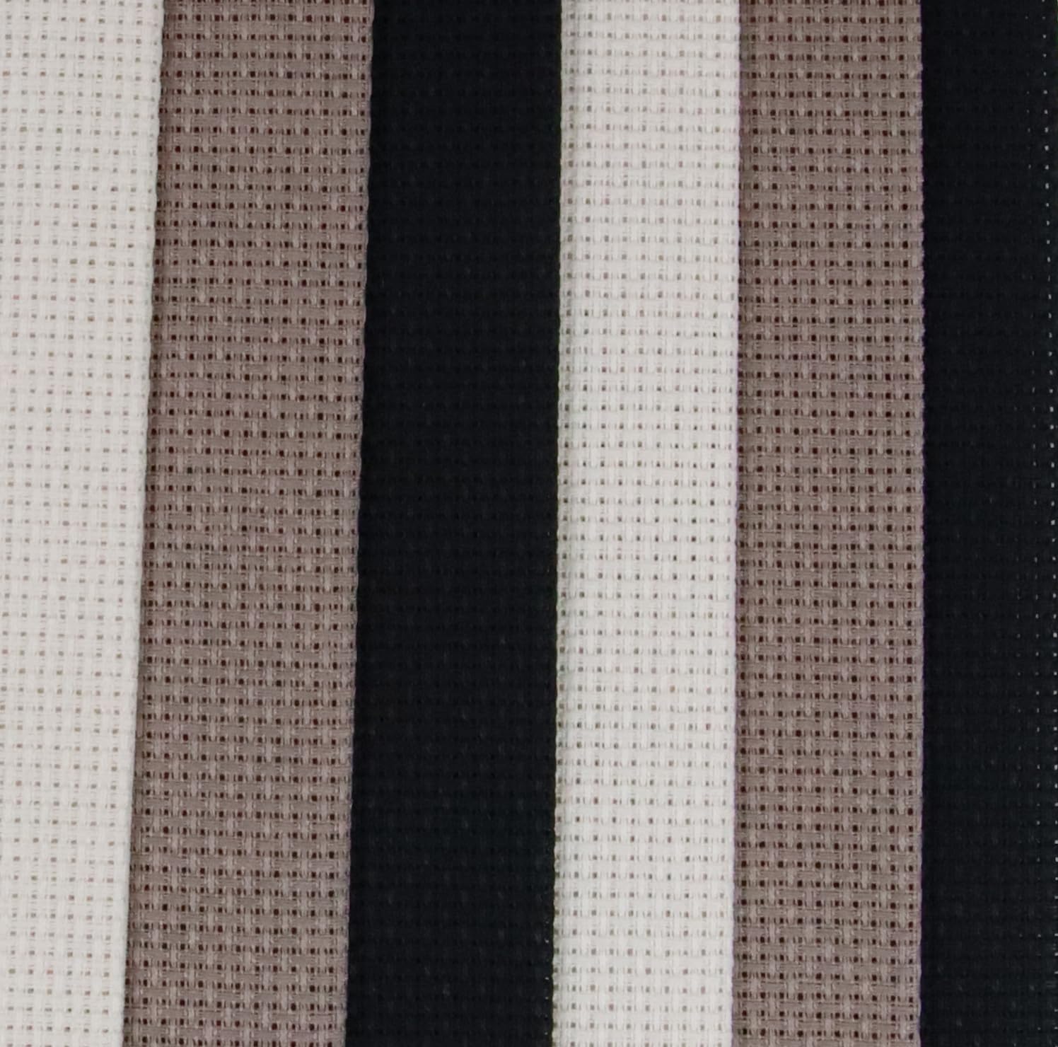 KCS 4/6 pc of 12" x 18"(30cmx45cm) 16 Count Cotton Aida Cloth Cross Stitch Fabric (6 pc,Ecru+Coffee+Black)