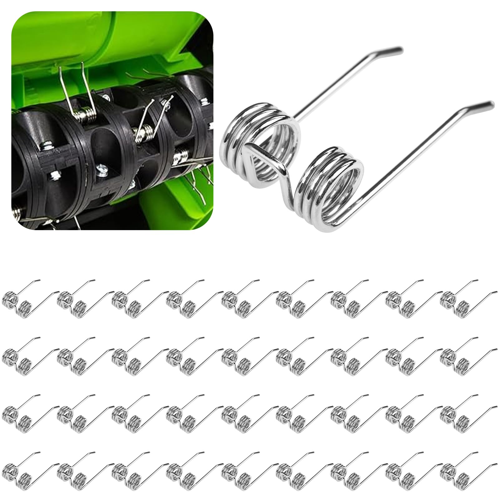 Dents de déthatcher pour scarificateur Greenworks 2500600G 10A 36 pcs