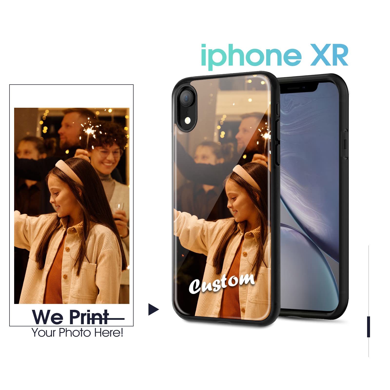 Amazon.co.jp: Maaipods iPhone XR用カスタムフォトケース 