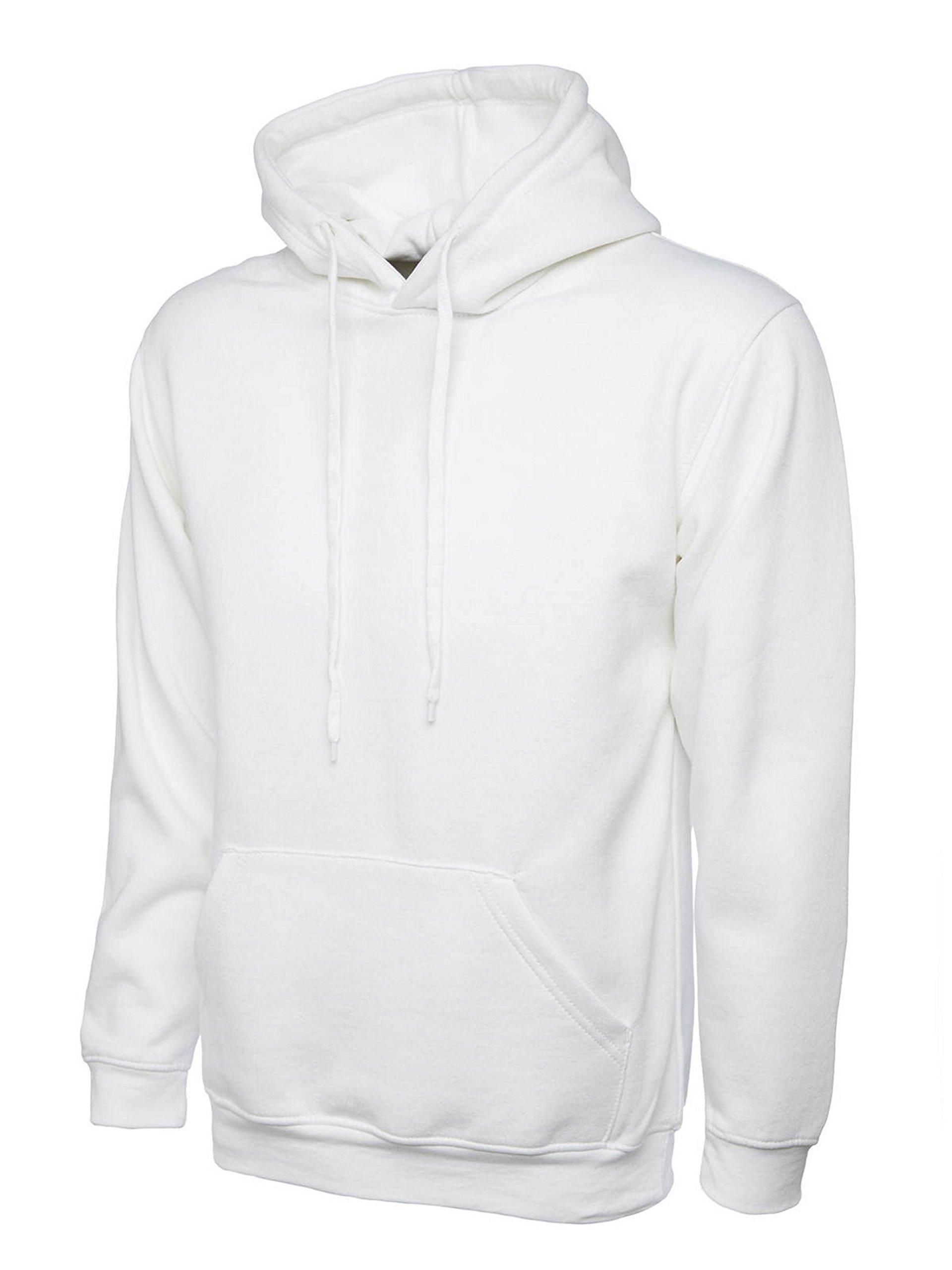 Uneek Clothing Men's Plain Hoodie