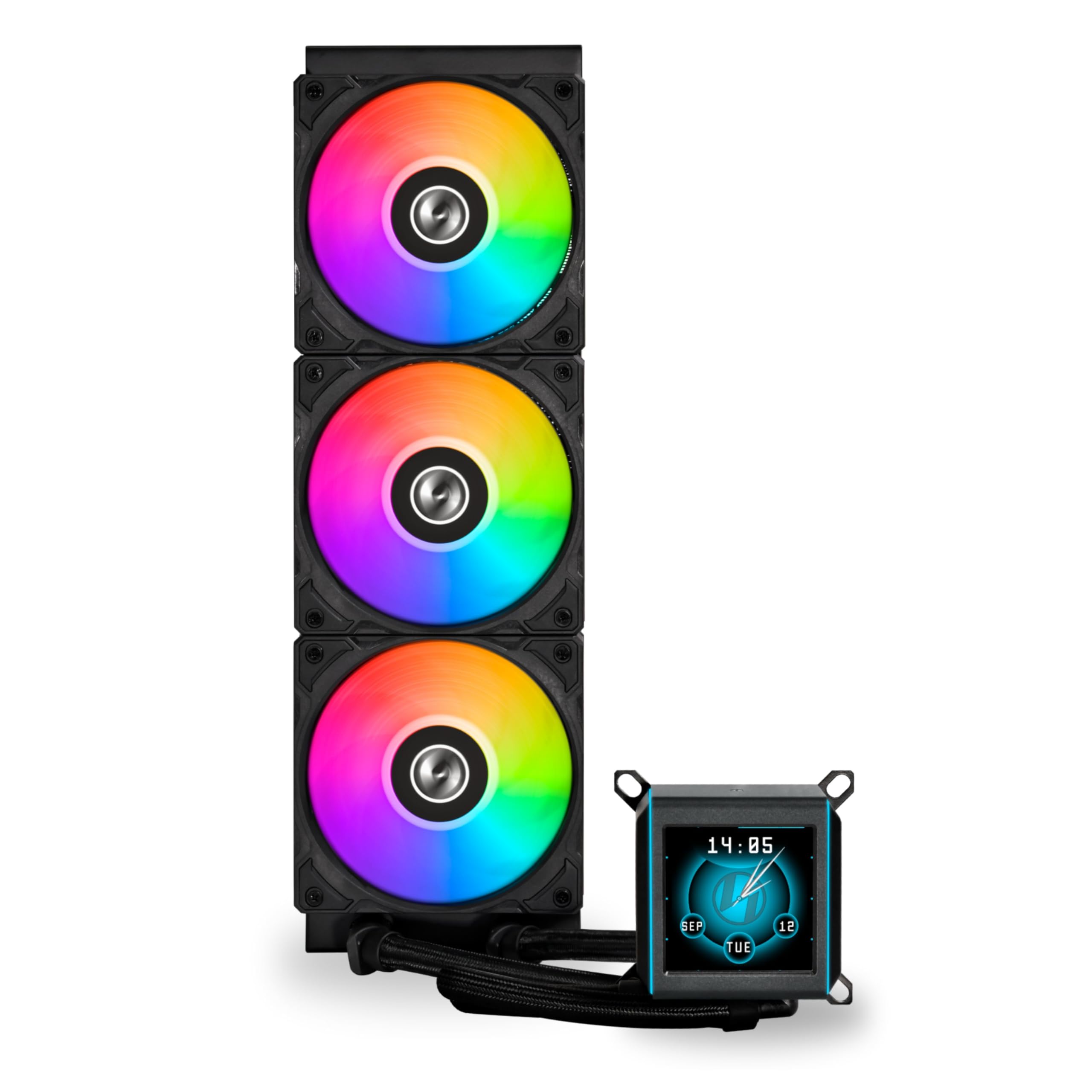 Amazon.co.jp: Lian-Li Galahad II LCD CPU 360mm AIO