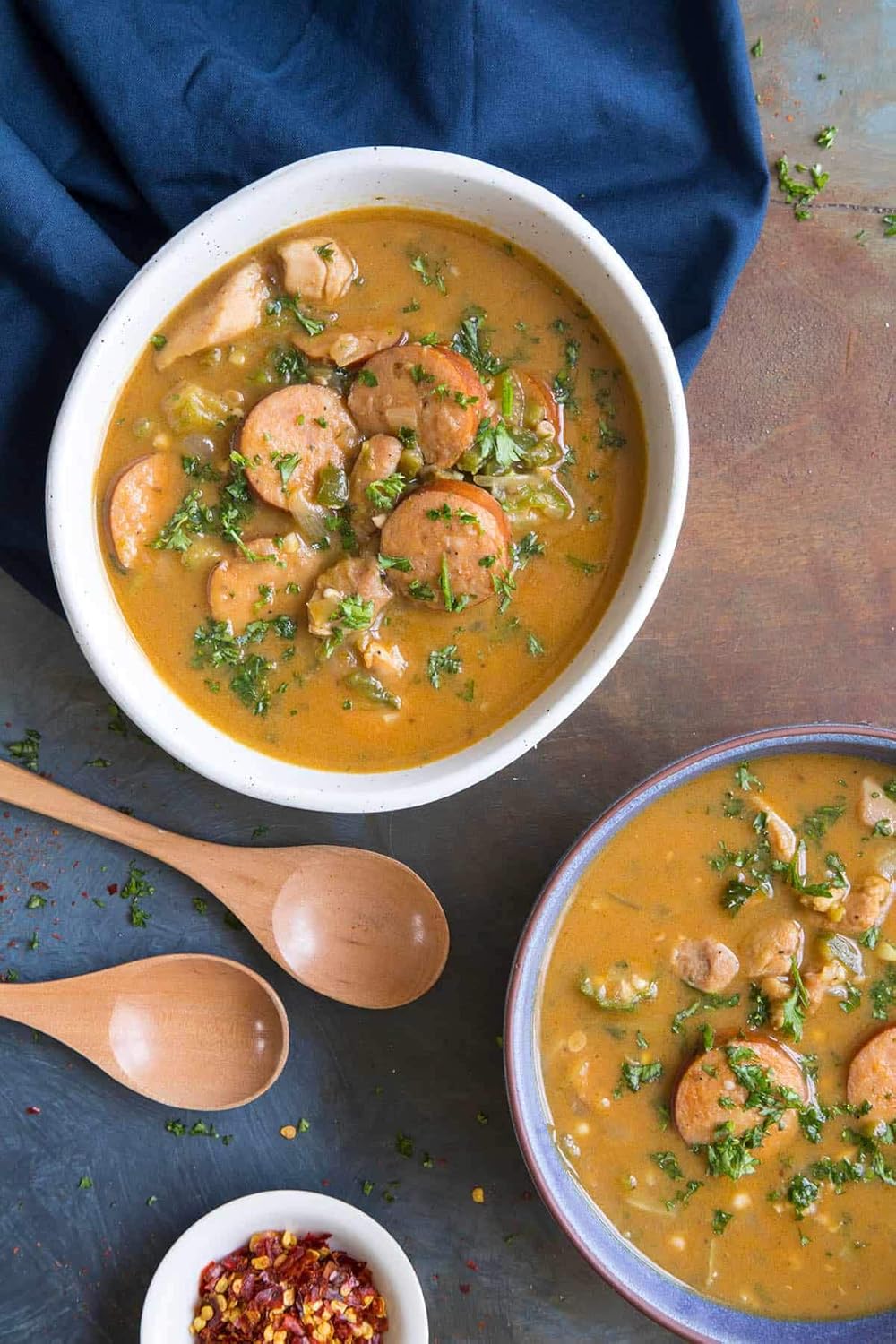 Blue Runner—Creole Chicken & Sausage Gumbo Base 25 Ounce (Pack of 6)—A Rich, Flavorful & Authentic Creole Classic—Just Add Meat