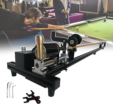 ddingsmafosee 7 في 1 Snooker Cue Stick Repairer،مجموعة إصلاح Snooker Cue، 7 وظائف إصلاح،مناسبة لقاعات البلياردو/المنازل/النوادي/صالات الألعاب الرياضية،بسيطة ومحمولة،توفير الوقت والطاقة،سهلة الاستخدام
