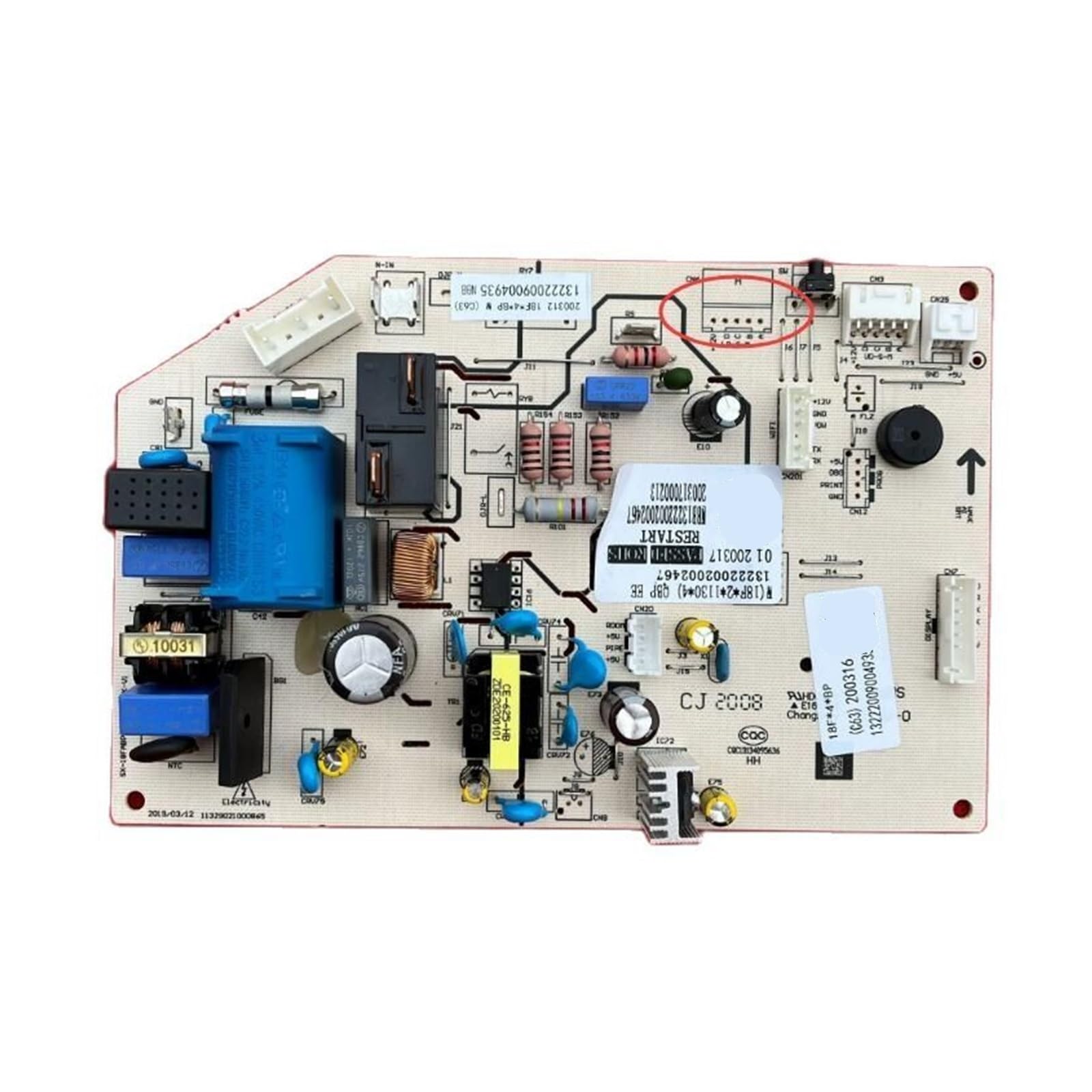 Legzcdurbsa D Compatible With Aux Air Conditioning Computer Boar Sx-18Fabp-Mb95f698k Part(D)