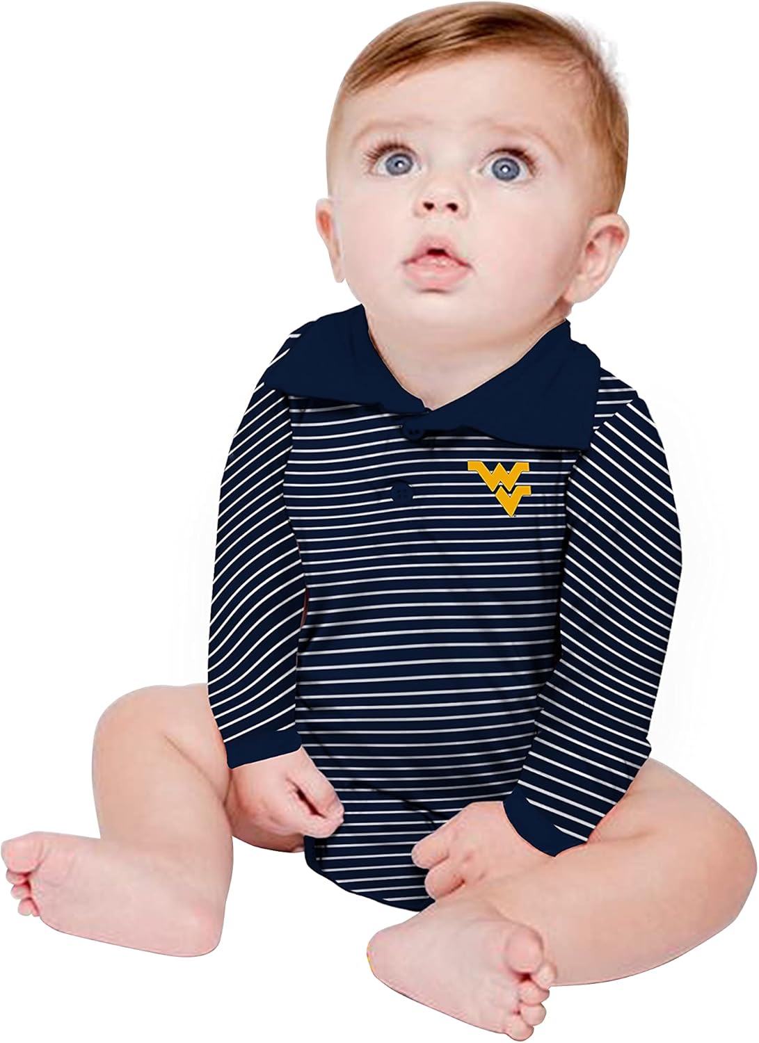 Two Feet Ahead College Newborn Infant Golf Polo Bodysuit Creeper : Clothing, Shoes & Jewelry