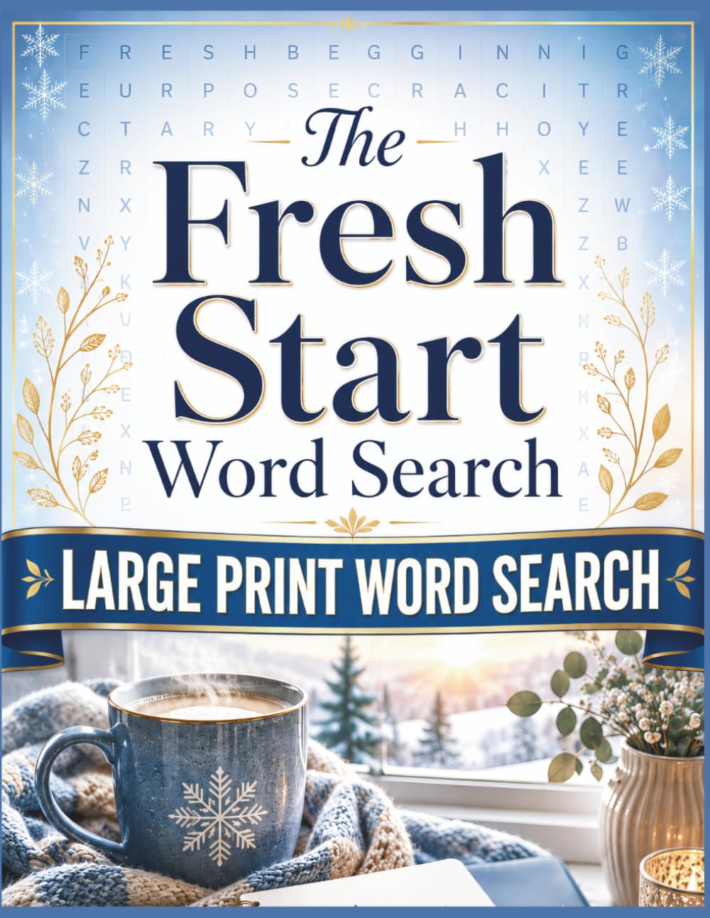 The Fresh Start Word Search | Large Print Word Search: New Year Word Search — 100 Relaxing Puzzles for Adults & Seniors, Solutions Included (Seasons & Celebrations Large Print Word Search)