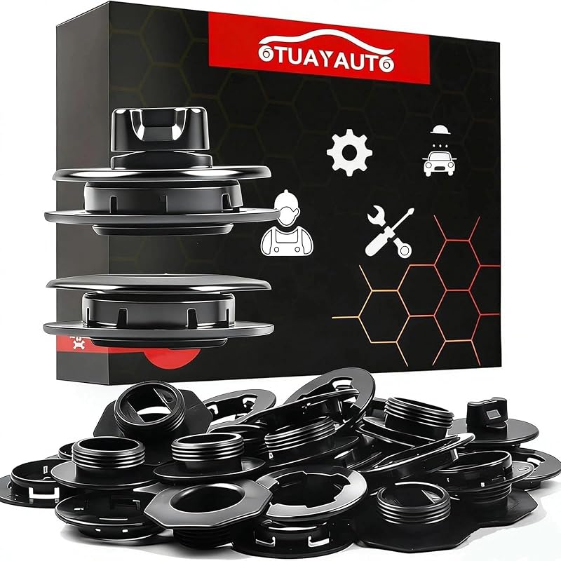 Clipes de fixação para tapete automotivo OTUAYAUTO para tapete de dupla camada – 8 conjuntos