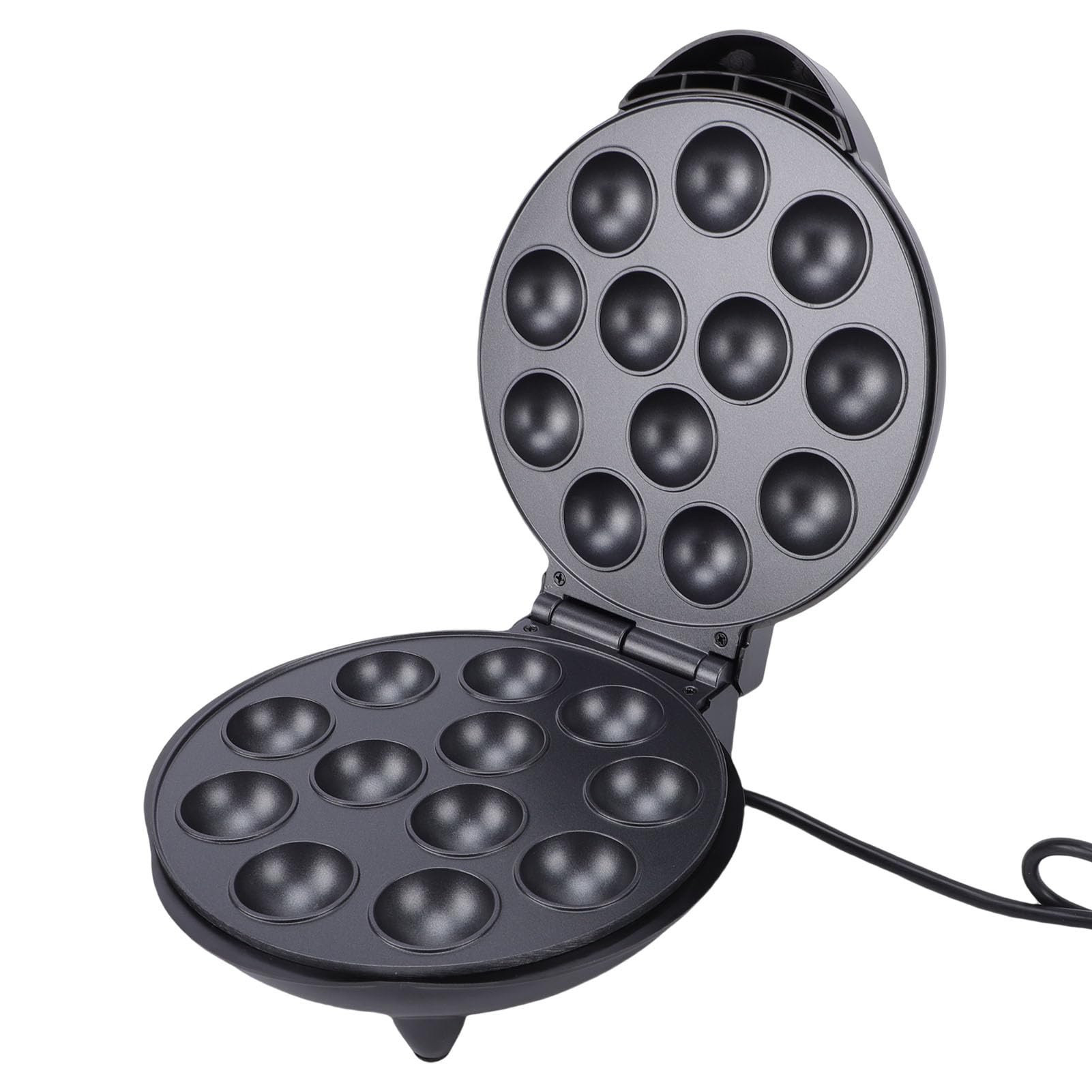 Jectse Doppelseitig Beheizter Cake-Pop-Maker mit Kreativen Möglichkeiten für Leckere Leckereien für Kleinkinder und Erwachsene (EU-Stecker)
