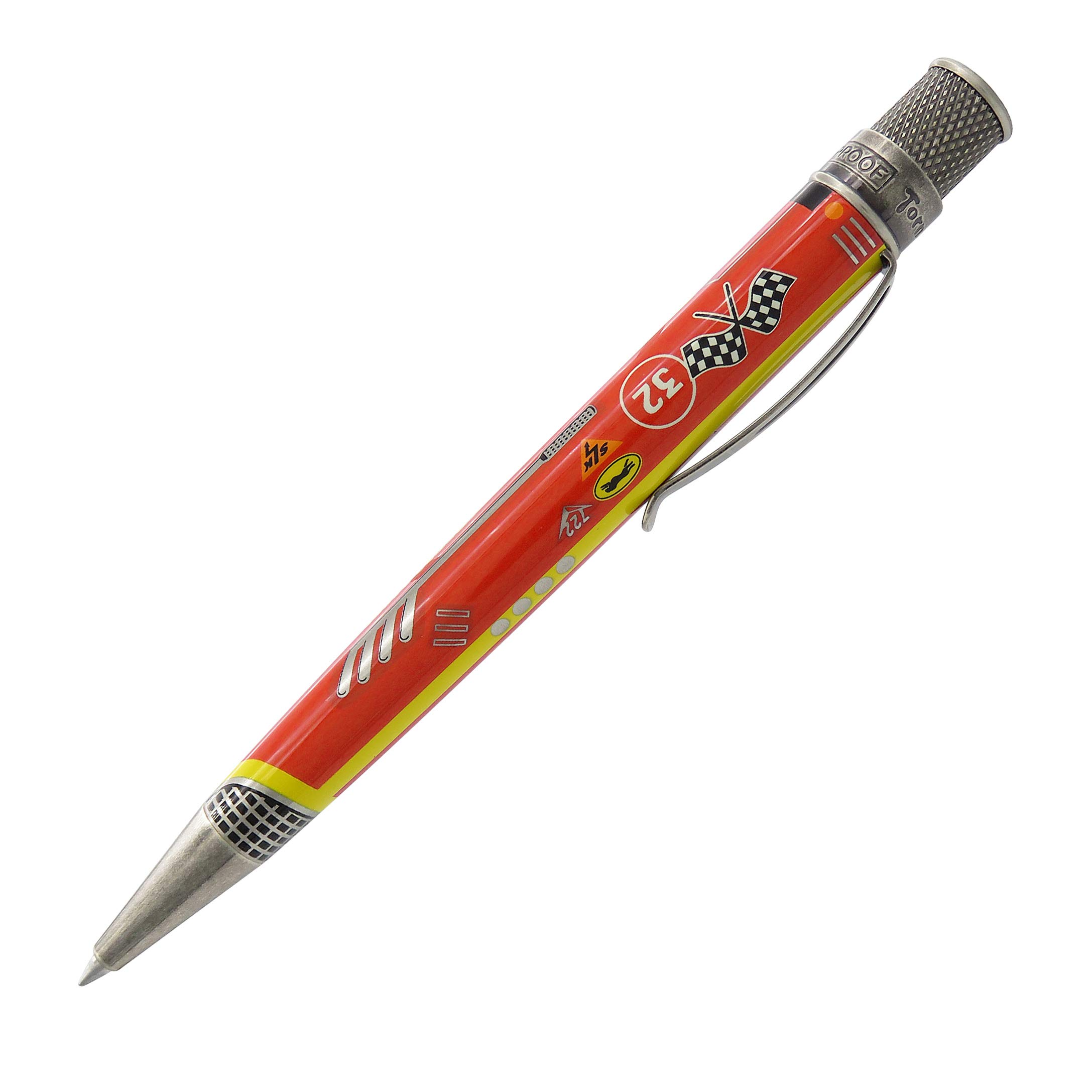 【極希少・完品】Retro1951 Tornado VRR-1350 カーボン Amazon | Retro 51 Tornado Gymkhana ローラーボールペン ラリーレッド