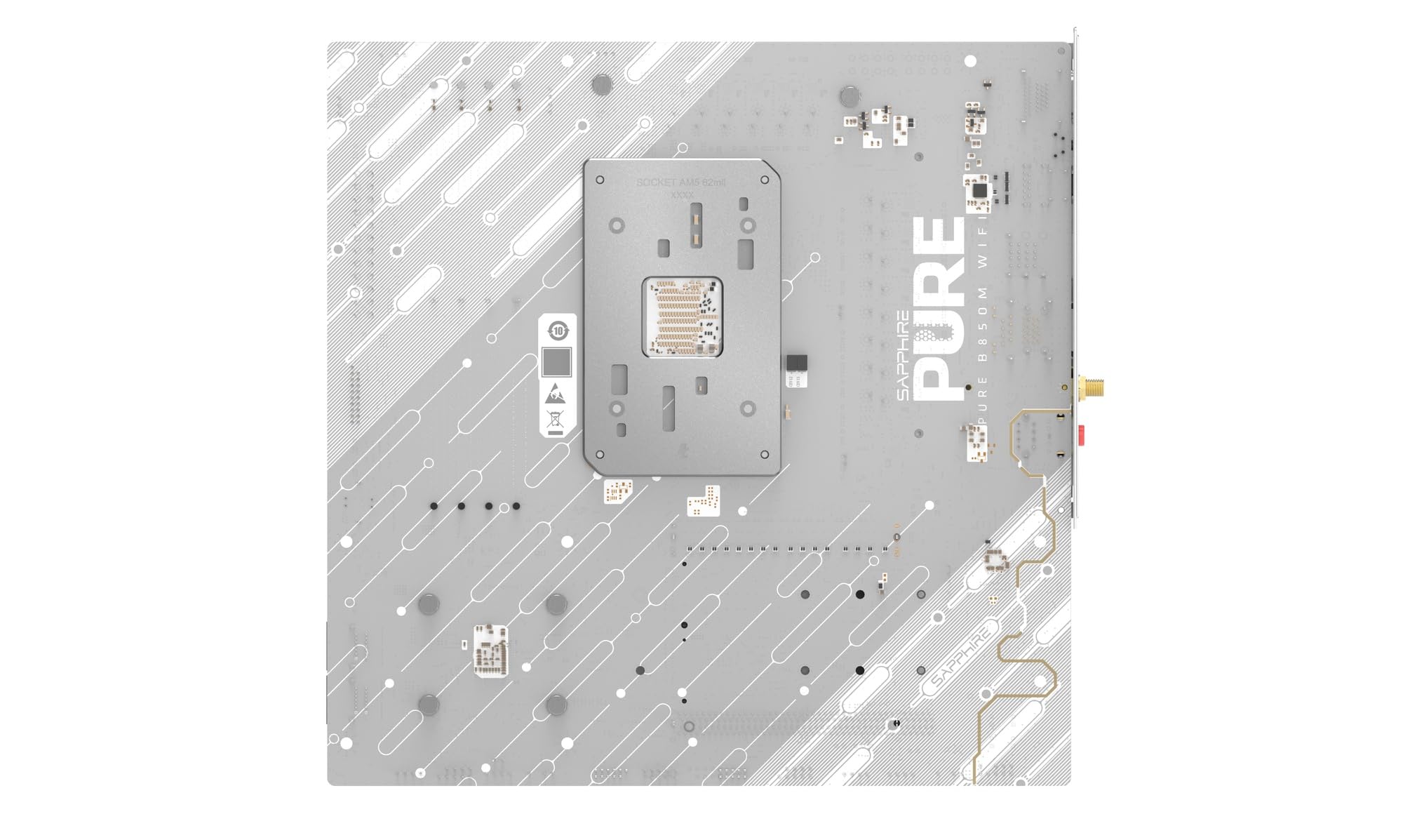 Amazon | SAPPHIRE PURE B850M WIFI Micro-ATXマザーボード 52123-02