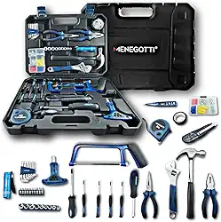 Jogo de Ferramentas Profissional Menegotti 135 Peças com Maleta