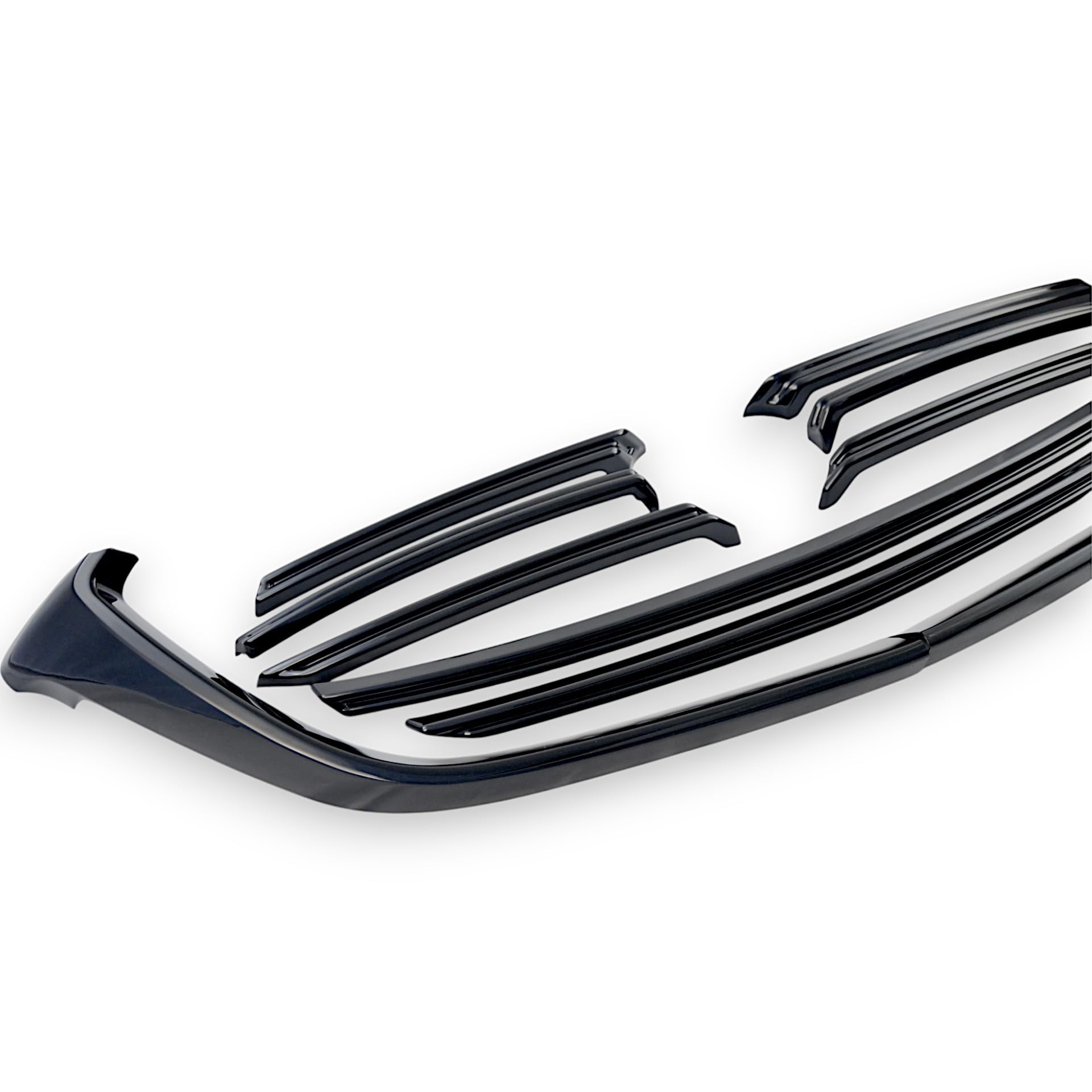 Amazon.com: Trim Illusion ABS6811BLK Chrome Delete Grille Overlay