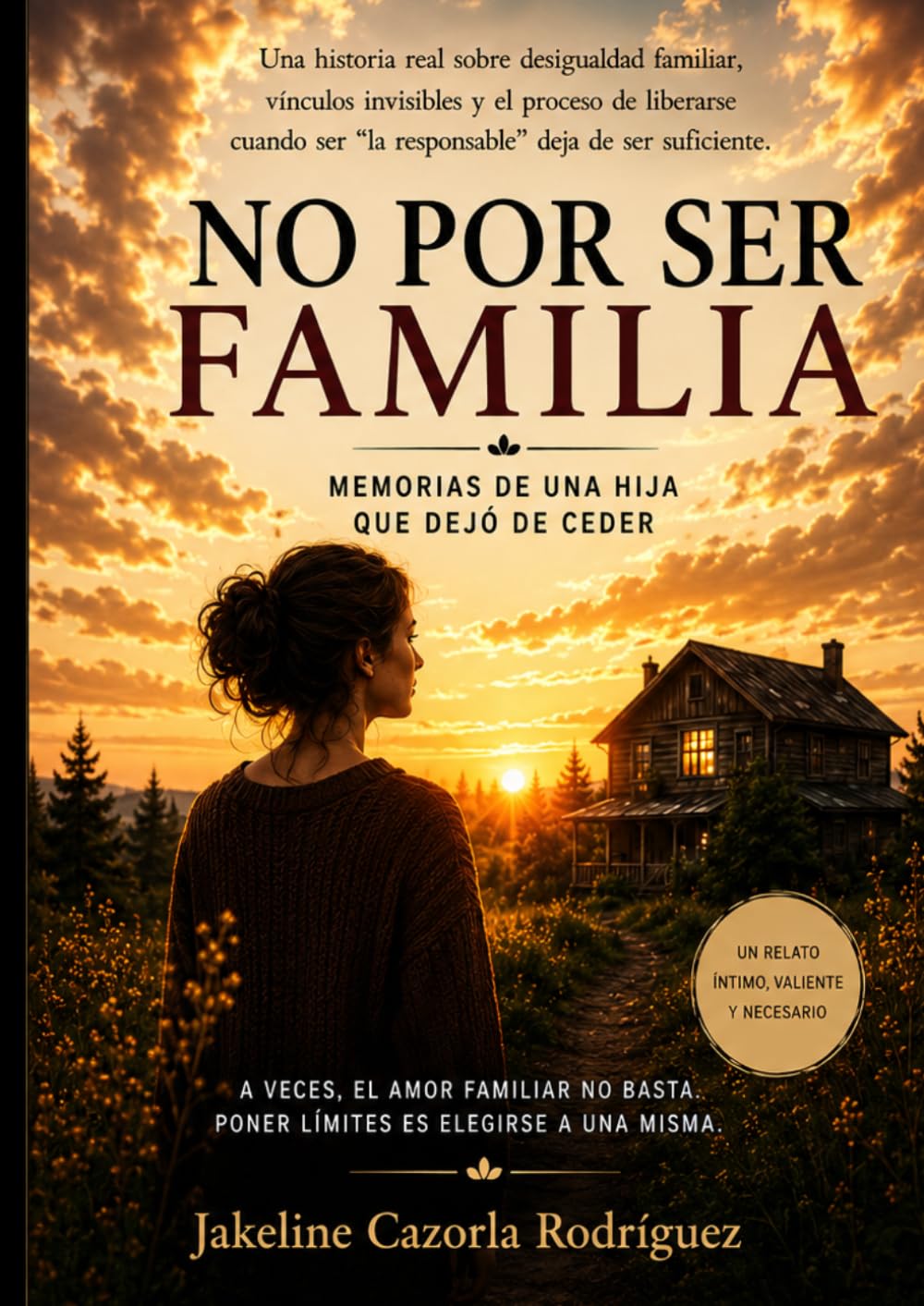 NO POR SER FAMILIA: Memorias de una hija que dejó de ceder