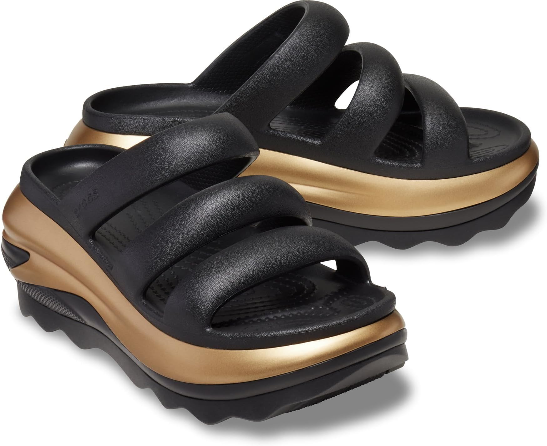 Crocs Unisex Mega Crush Triple Strap SandalPlatform